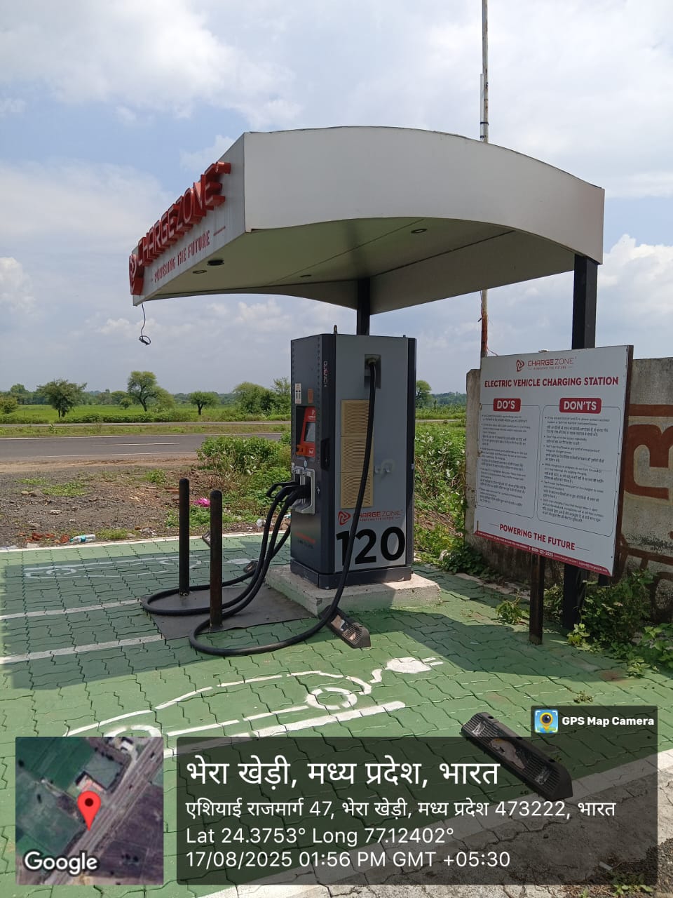 CHARGE ZONE EV Charging Station Signage